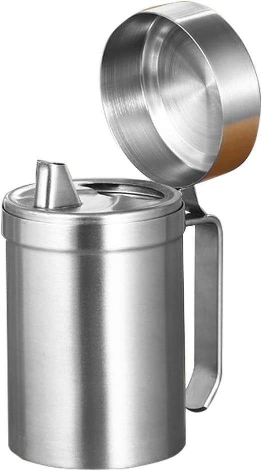 Stainless Steel Oil Dispenser 1L (Leak Proof)