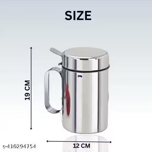 Stainless Steel Oil Dispenser 1L (Leak Proof)